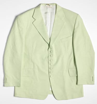 Lime green suit jacket and pants worn by Ira Tucker Sr.