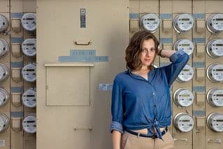 Medium Blue Cotton Chambray Button-Front Shirt