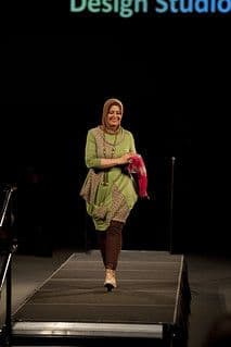 Olive Green Cotton Twill Oversized Shirt Dress