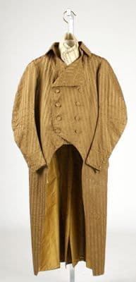 Golden Brown Quilted Silk Gentleman's Ensemble