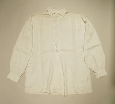 Cream Linen Victorian Men's Dress Shirt