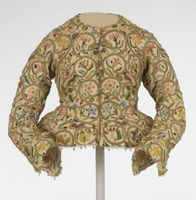 Olive Green Silk Embroidered Linen Waistcoat