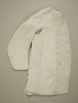 Cream Linen Fitted Gentleman's Waistcoat