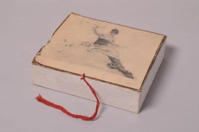 Cream Beaded Lace Hair Band with Ribbons