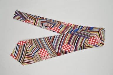 Croatian Commemorative Printed Silk Necktie
