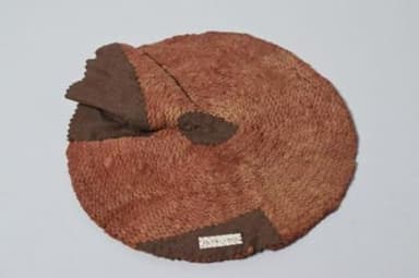 Red Fulled Wool Knitted Cap Lining