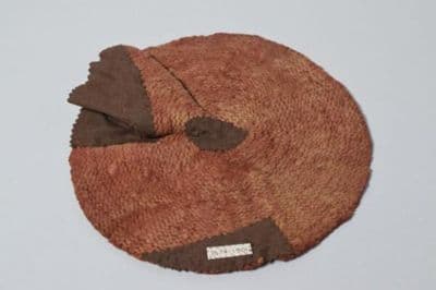 Red Fulled Wool Knitted Cap Lining