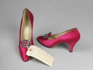 Fuchsia Pink Silk Satin Pointed Evening Pumps