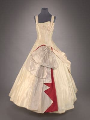 Dress designed by Ann Lowe