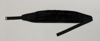 Black Wool Jacquard Pattern Necktie