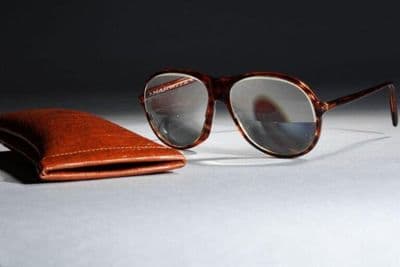 Tortoiseshell Acetate Aviator Sunglasses with Metal Bridge