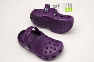 Deep Purple Molded Resin Foam Clogs
