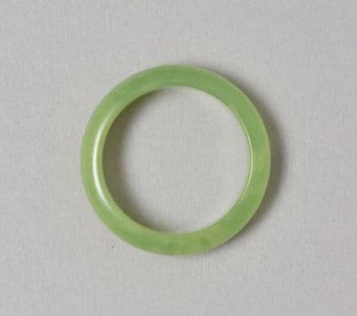 Pale Green Translucent Band Ring
