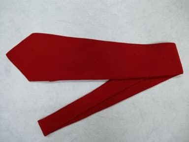 Red Silk Narrow Width Necktie