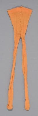 Tan Gold Nylon Pantyhose with Reinforced Toe