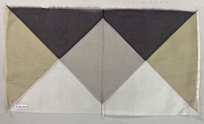 Charcoal Gray Cotton Pojagi Wrapping Cloth Sample