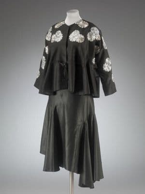 Forest Green Silk Satin Ao Dai Ensemble