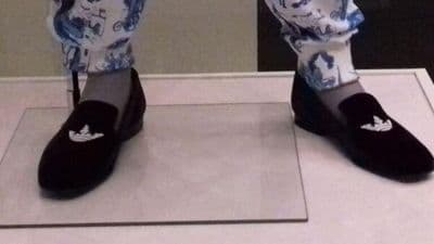 Black Velvet Low-Profile Slip-On Slippers