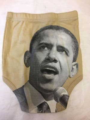 Barack Obama Print Cotton Baby Diaper Cover
