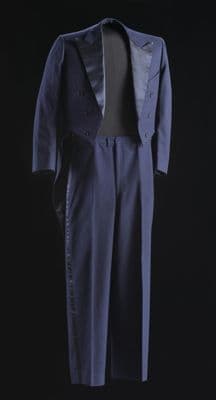Tuxedo jacket designed by Sy Devore and worn by Nat King Cole in St. Louis Blues