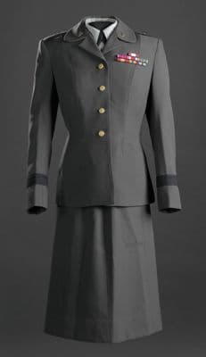 Women's US Army Service uniform worn by Brigadier General Hazel Johnson-Brown