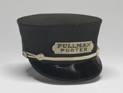 Uniform cap worn by Pullman Porter Philip Henry Logan