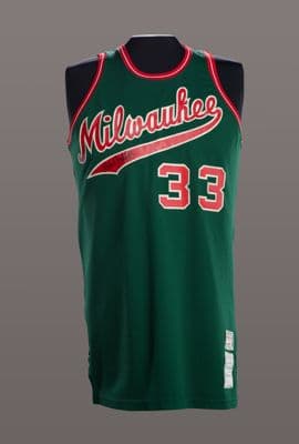 Kareem Abdul-Jabbar Signed Milwaukee Bucks Jersey