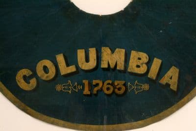 Forest Green Oil Cloth Fire Company Ceremonial Cape