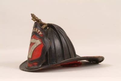 Fire Helmet, "Liberty 7 Daniel Gregory"