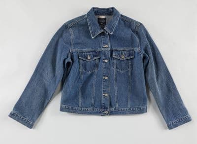 Classic Medium Wash Indigo Denim Jacket