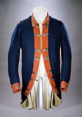 Regimental Uniform Coat of Colonel Peter Gansevoort Jr.
