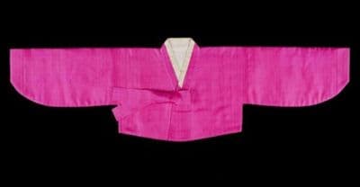 Bright Pink Silk Korean Jeogori Jacket