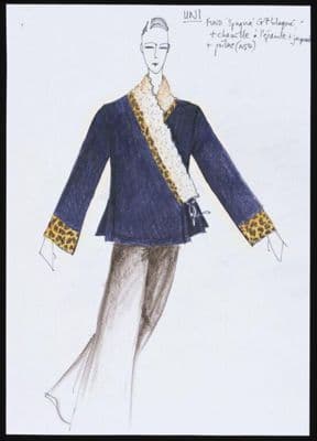 Navy Blue Military-Inspired Wool Knit Jacket