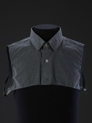 Light Gray Cotton Detachable Shirt Collar