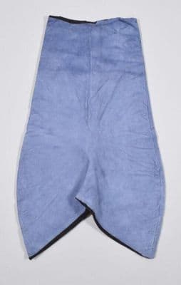 Periwinkle Cotton Jersey Avant-Garde Hood Collar