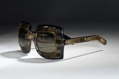 Oversized Tortoiseshell Acetate Square Sunglasses