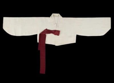 Cream Myeongju Silk Korean Jeogori Jacket