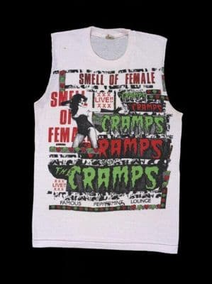 White Cotton Graphic Band Tank Top