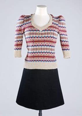 Multi-Coloured Fair Isle Wool Jumper