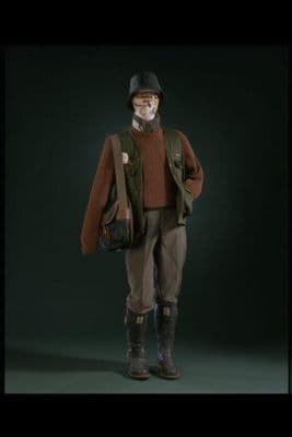 Brown Rubber Wellington Boots with Leather Lining