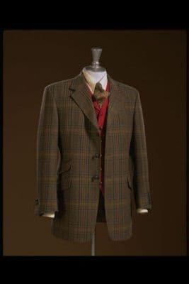 Brown Wool Tweed Hacking Jacket