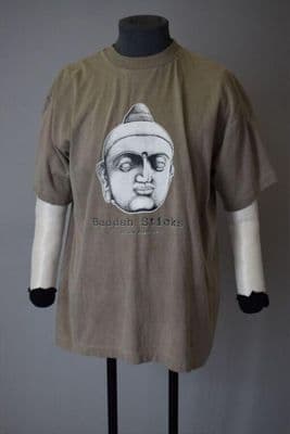 Olive Green Cotton Oversized Graphic T-Shirt