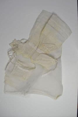 Doll's wedding dress, for Bleuette, 1950s