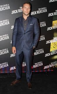 Navy Blue Wool Blend Single-Breasted Blazer