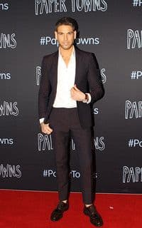 Black White Wool Blend Tailored Suit Ensemble