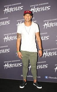 White Tank Top Olive Cargo Pants Ensemble