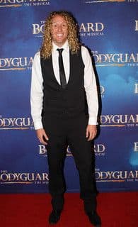 Black Wool Blend Formal Evening Vest Trouser Ensemble