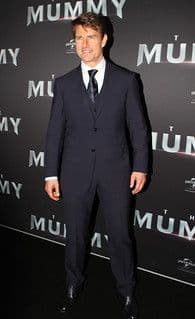 Navy Blue Wool Three-Piece Blazer Suit