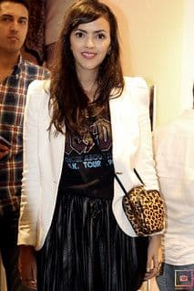 White Structured Cotton Blend Tailored Blazer