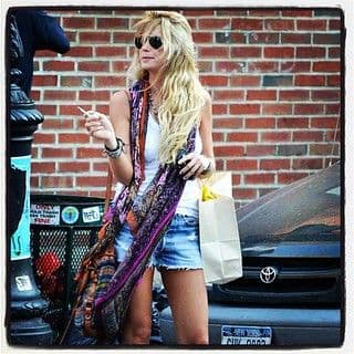 Burgundy Navy Cream Chiffon Oversized Printed Scarf